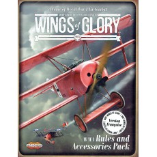 Wings of Glory - WW1 Rules and Accessories Pack (version française)