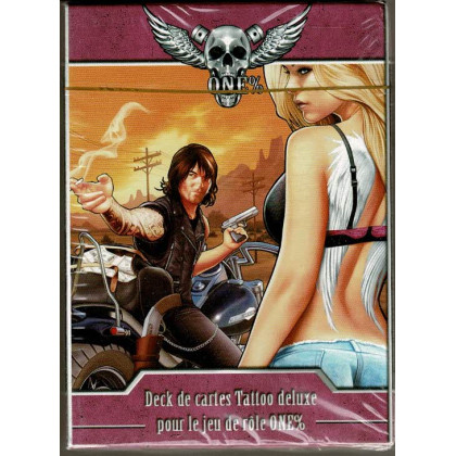 One% - Deck de 54 cartes Tattoo deluxe (jdr Game-Fu en VF) 001