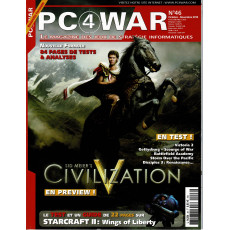 PC4WAR N° 46 (Le Magazine des Jeux de Stratégie informatiques)