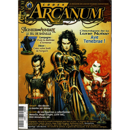 Codex Arcanum N° 1 (magazine des jeux de figurines fantastiques en VF) 002