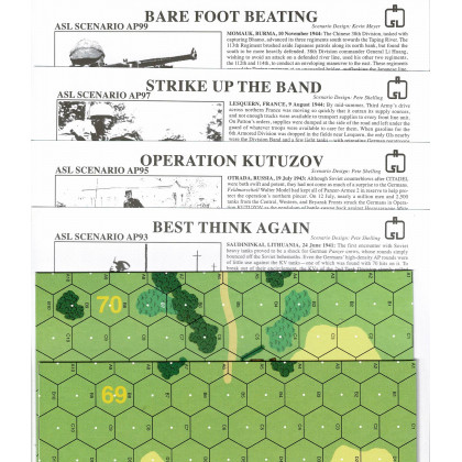 ASL Action Pack 10 (wargame Advanced Squad Leader de MMP en VO) 001