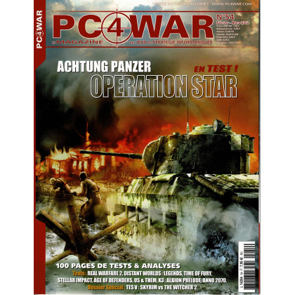 PC4WAR N° 54 (Le Magazine des Jeux de Stratégie informatiques) 001