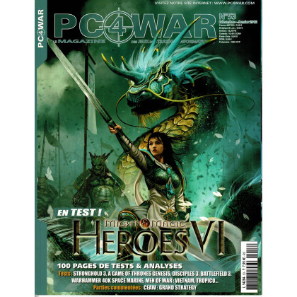 PC4WAR N° 53 (Le Magazine des Jeux de Stratégie informatiques) 001