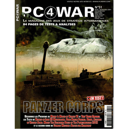 PC4WAR N° 51 (Le Magazine des Jeux de Stratégie informatiques) 001