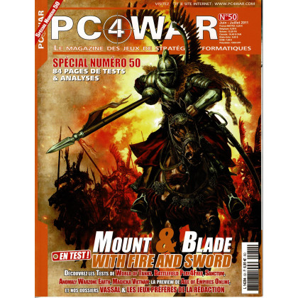 PC4WAR N° 50 (Le Magazine des Jeux de Stratégie informatiques) 001