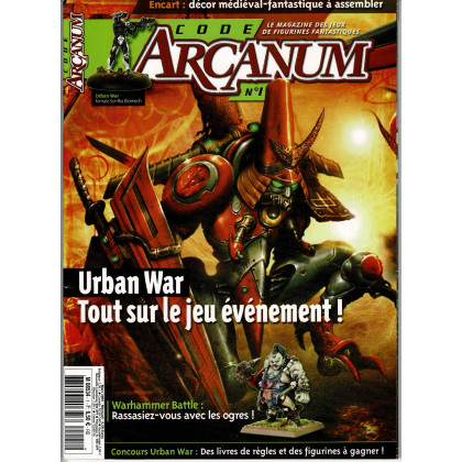 Code Arcanum N° 1 (le magazine des jeux de figurines fantastiques en VF) 002