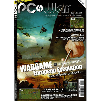PC4WAR N° 55 (Le Magazine des Jeux de Stratégie informatiques) 001