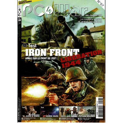 PC4WAR N° 57 (Le Magazine des Jeux de Stratégie informatiques) 001