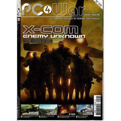 PC4WAR N° 59 (Le Magazine des Jeux de Stratégie informatiques) 001