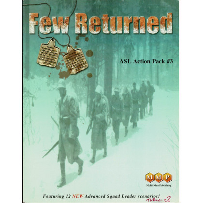 ASL Action Pack 3 - Few Returned (wargame Advanced Squad Leader de MMP en VO) 001