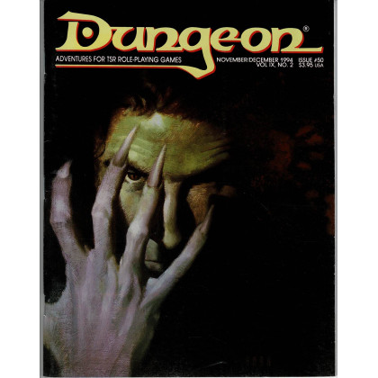 Dungeon N° 50 (magazine de jeux de rôle TSR en VO) 002