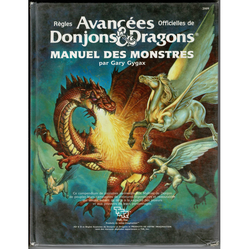 D&D Monster Manual : Manuel des monstres - Mister Pika