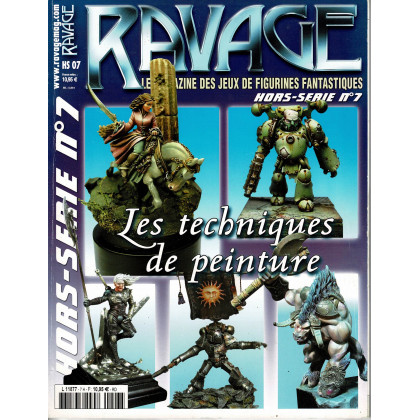 Ravage N° 7 Hors-Série - Les techniques de peinture (le Magazine des Jeux de Stratégie Fantastique) 001