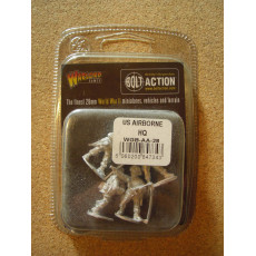 US Airborne HQ (blister figurines Bolt Action en VO)