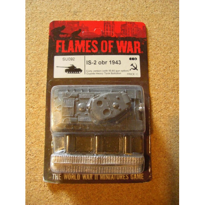 SU092 - IS-2 obr 1943 (blister figurine Flames of War en VO) 001