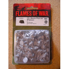 GE821 - 78. Sturm Pioneer Platoon (blister figurines Flames of War en VO)