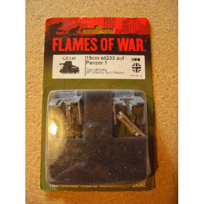 GE140 - 15 cm sIG33 auf Panzer 1 (blister figurines Flames of War en VO) 001