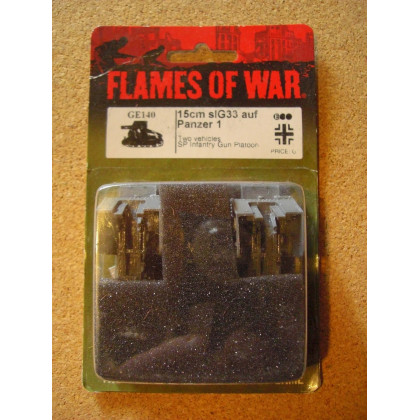 GE140 - 15 cm sIG33 auf Panzer 1 (blister figurines Flames of War en VO) 003