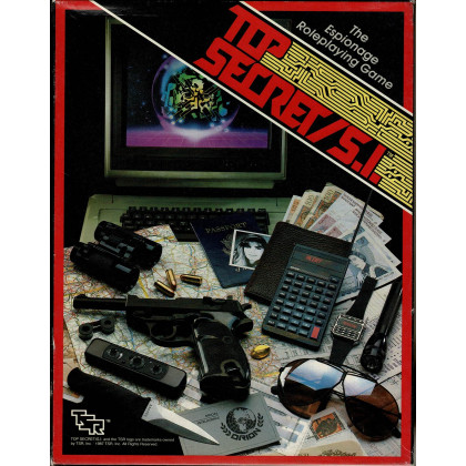 Top Secret / S.I. - The Espionage Roleplaying Game (Boîte de base jdr de TSR en VO) 001