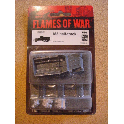 BR201 - M5 half-track (blister figurines Flames of War en VO) 001
