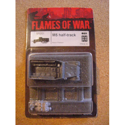 BR201 - M5 half-track (blister figurines Flames of War en VO) 002