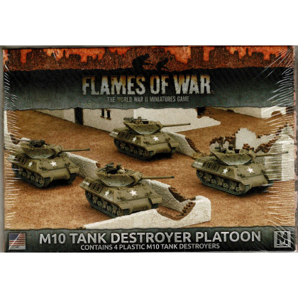 M10 Tank Destroyer Platoon (boîte figurines Flames of War en VO) 001