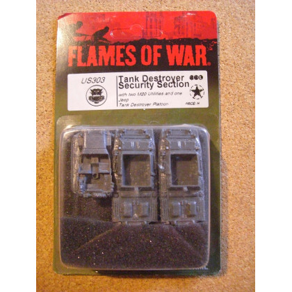 US303 - Tank Destroyer Security Section (blister figurines Flames of War en VO) 001