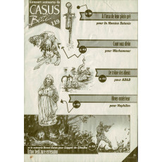 Casus Belli N° 119 - Encart de scénarios (magazine de jeux de rôle)