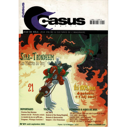 Casus Belli N° 21 (magazine de jeux de rôle 2e édition) 004