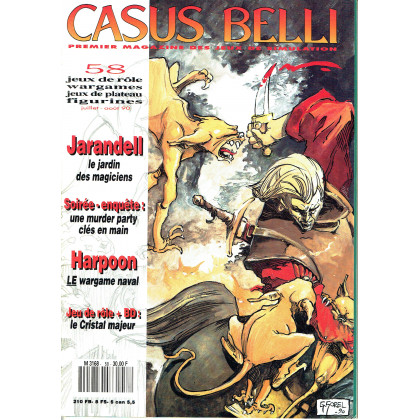 Casus Belli N° 58 (premier magazine des jeux de simulation) 010