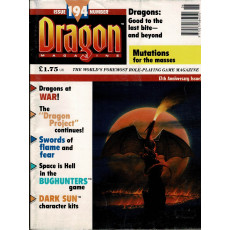 Dragon Magazine N° 194 (magazine de jeux de rôle en VO)