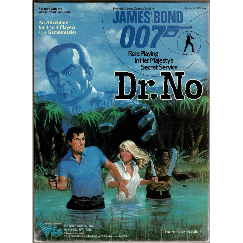 Dr. No (boîte James Bond Rpg de Victory Games en VO) LudoSpherik