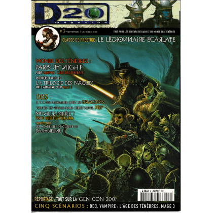 D20 Magazine N° 3 (magazine de jeux de rôles) 003