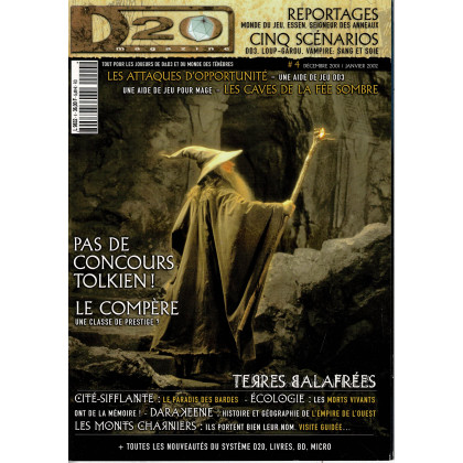 D20 Magazine N° 4 (magazine de jeux de rôles) 003