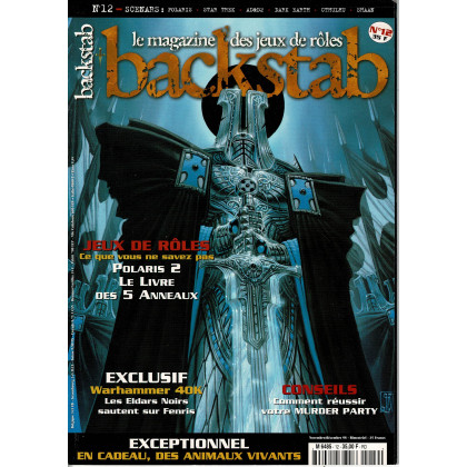 Backstab N° 12 (le magazine des jeux de rôles) 003