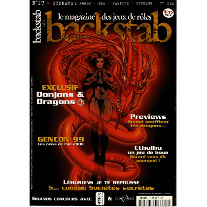 Backstab N° 17 (le magazine des jeux de rôles) 004