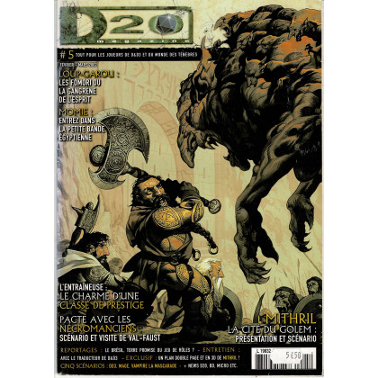 D20 Magazine N° 5 (magazine de jeux de rôles) 007