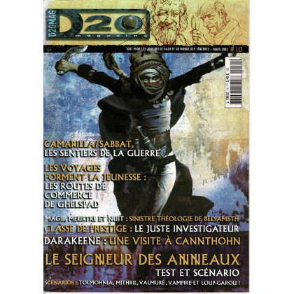 D20 Magazine N° 10 (magazine de jeux de rôles) 003