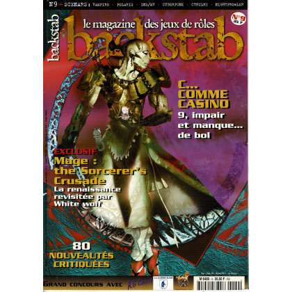 Backstab N° 9 (le magazine des jeux de rôles) 002