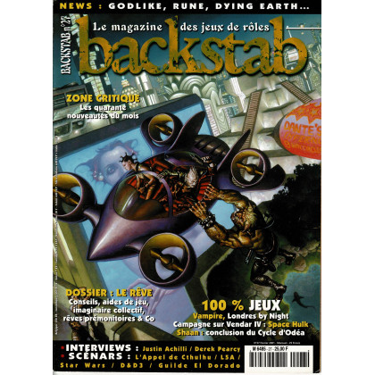 Backstab N° 27 (le magazine des jeux de rôles) 003