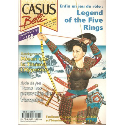 Casus Belli N° 108 (magazine de jeux de rôle) 001