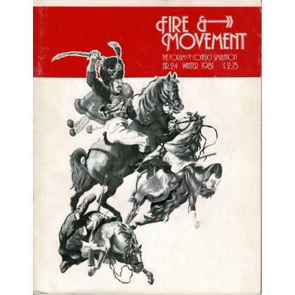 Fire & Movement 24 (magazine de wargames en VO) 001