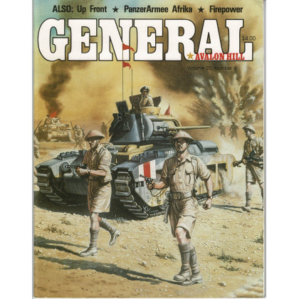 General Vol. 25 Nr. 6 (magazine jeux Avalon Hill en VO) 001