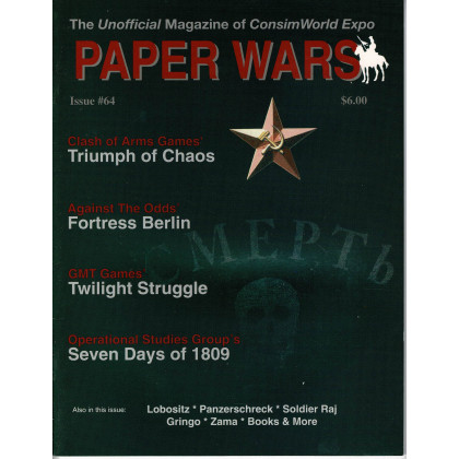 Paper Wars - Issue 64 (magazine wargames en VO) 001