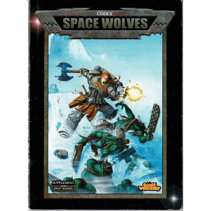 Codex Space Wolves (Livret d'armée figurines Warhammer 40,000 V3 en VF) 001
