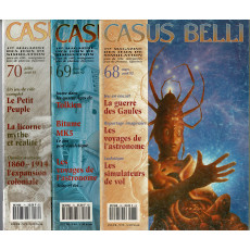 Lot Casus Belli N° 68-69-70 sans encarts (magazines de jeux de rôle)