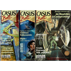 Lot Casus Belli N° 85-89-90 sans encarts (magazines de jeux de rôle)