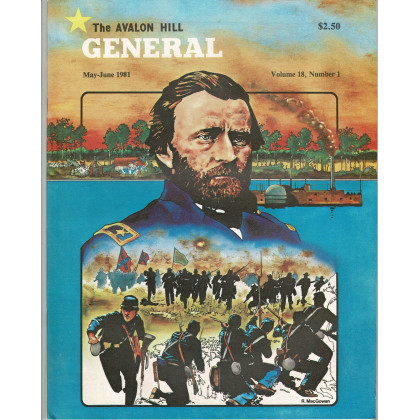 General Vol. 18 Nr. 1 (magazine jeux Avalon Hill en VO) 001