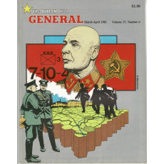 General Vol. 17 Nr. 6 (magazine jeux Avalon Hill en VO)