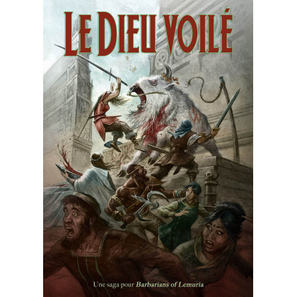 Chroniques Lémuriennes 2 Le Dieu voilé - Format papier (jdr Barbarians of Lemuria Mythic en VF) 001